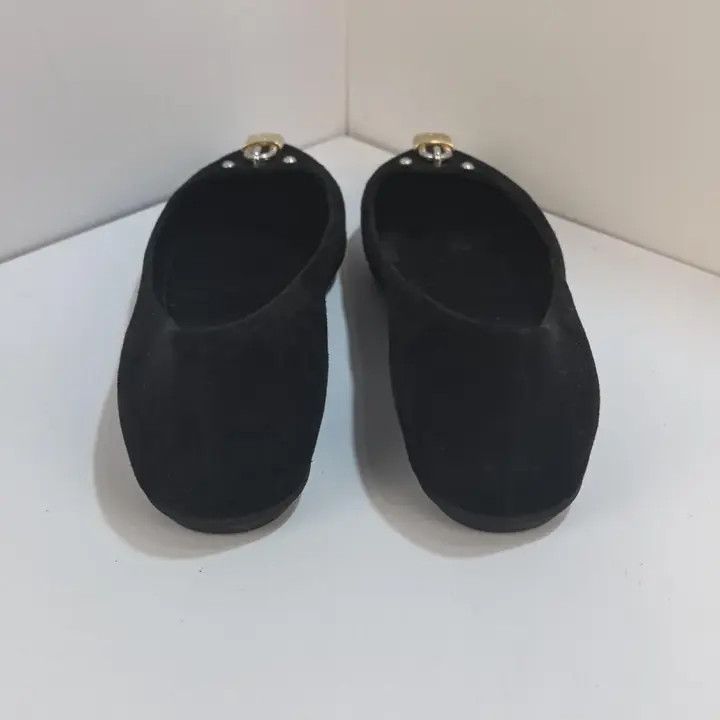 Louis Vuitton Louis Vuitton Classic Black Pointed Flat Shoes 0079 Size US 5 / IT 35 - 3 Thumbnail