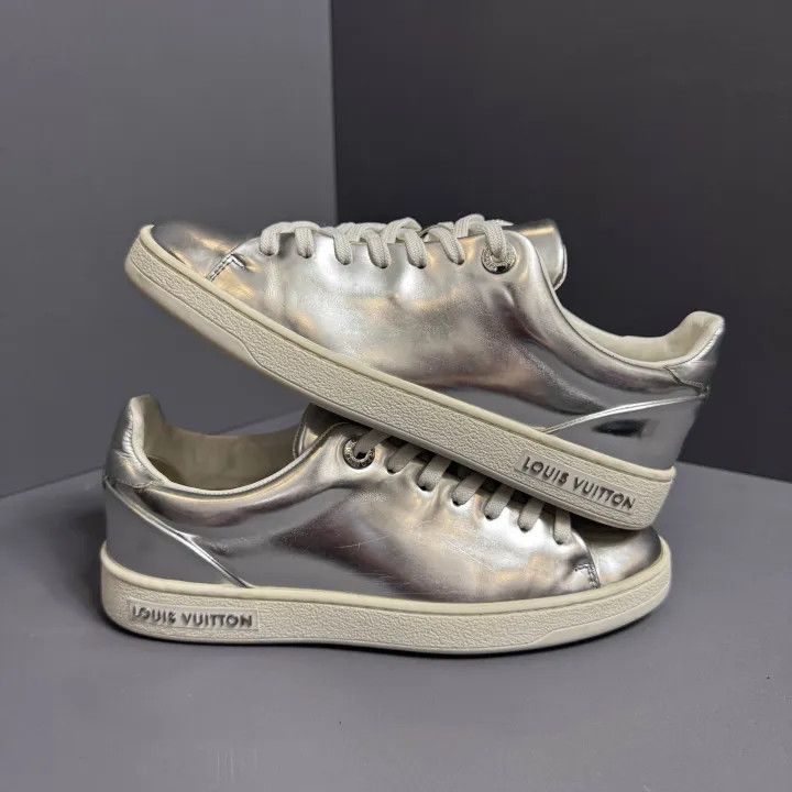 Louis Vuitton Louis Vuitton Stylish Metallic Low Sneakers 0079 Size US 4 / IT 34 - 6 Thumbnail