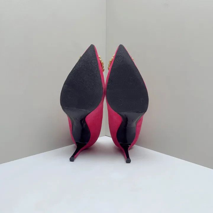 Louis Vuitton Louis Vuitton Madeleine High Heels in Magenta 0079 Size US 6 / IT 36 - 4 Thumbnail
