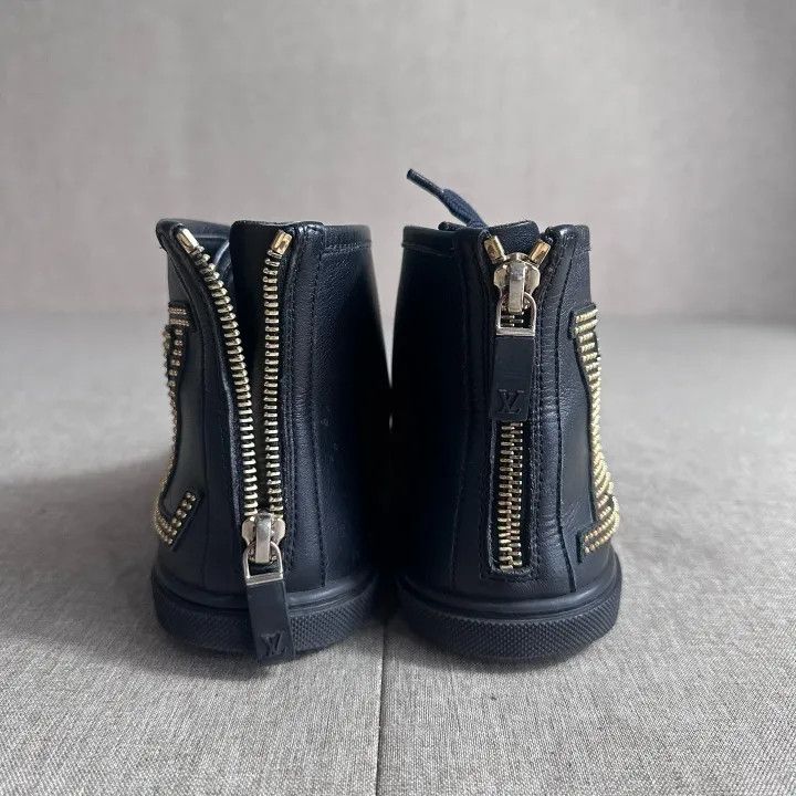 Louis Vuitton Louis Vuitton Stylish High-Top Lace-Up Sneakers 0079 Size US 6 / IT 36 - 4 Thumbnail