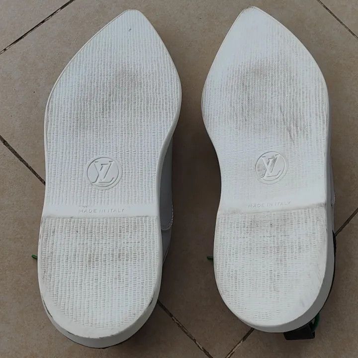 Louis Vuitton Louis Vuitton Matchpoint White Leather Casual Shoes 0079 Size US 6 / IT 36 - 4 Thumbnail