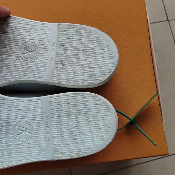 Louis Vuitton Louis Vuitton Matchpoint White Leather Casual Shoes 0079 Size US 6 / IT 36 - 7 Thumbnail