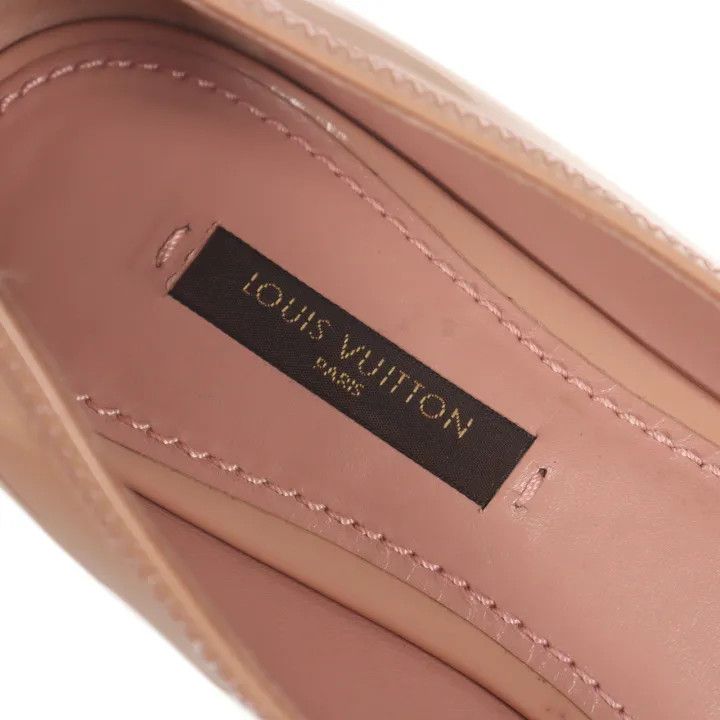Louis Vuitton Louis Vuitton Pink Patent Leather Butterfly Flats 0079 Size US 6 / IT 36 - 10 Thumbnail
