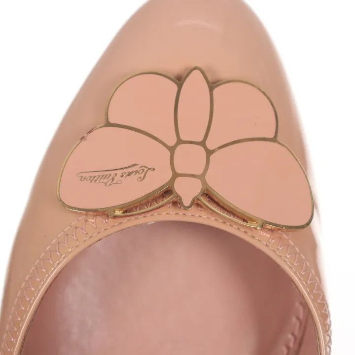 Louis Vuitton Louis Vuitton Pink Patent Leather Butterfly Flats 0079 Size US 6 / IT 36 - 8 Thumbnail