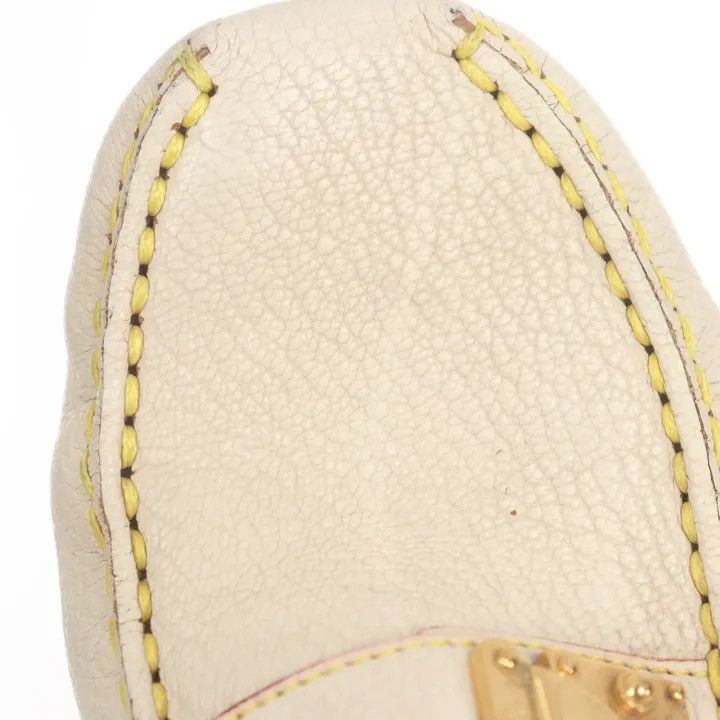 Louis Vuitton Louis Vuitton Casual Goat Leather Slip-On Shoes 0079 Size US 5 / IT 35 - 14 Thumbnail