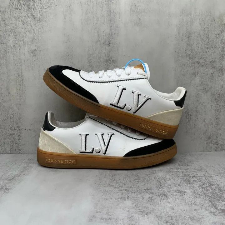 Louis Vuitton Louis Vuitton Frontrow Low-Top Fashion Sneakers 0079 Size US 6 / IT 36 - 2 Thumbnail