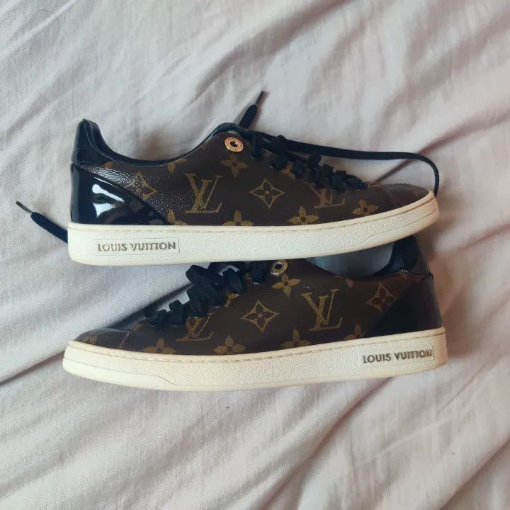 Louis Vuitton Louis Vuitton Frontrow Monogram Low Top Sneakers 0079 Size US 6 / IT 36 - 3 Thumbnail
