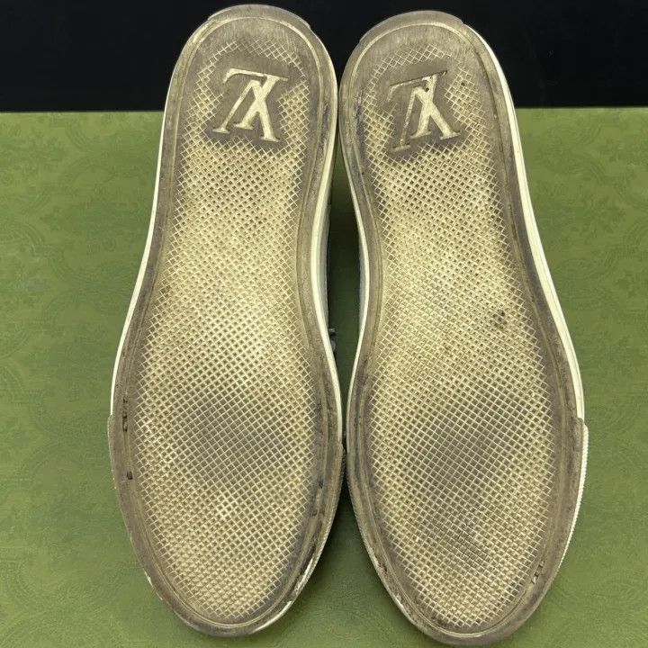 Louis Vuitton Louis Vuitton Denim Fashion Sneakers for Women 0079 Size US 6 / IT 36 - 6 Thumbnail
