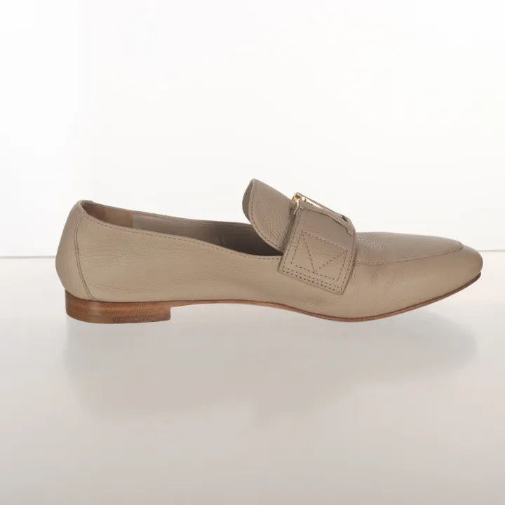 Louis Vuitton Louis Vuitton Beige Capri Comfortable Loafers 0079 Size US 6 / IT 36 - 7 Thumbnail