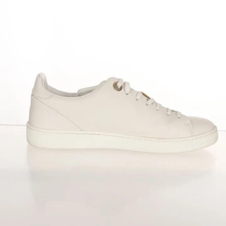 Louis Vuitton Louis Vuitton Frontrow White Leather Low-Top Sneakers 0079 Size US 6 / IT 36 - 5 Thumbnail
