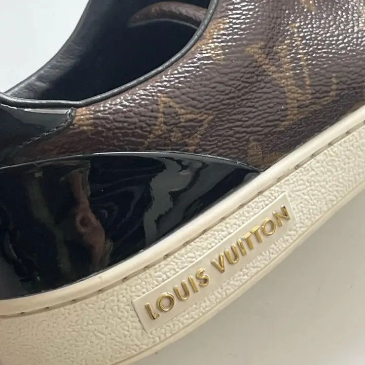 Louis Vuitton Louis Vuitton Frontrow Monogram Low Top Sneakers 0079 Size US 5 / IT 35 - 7 Thumbnail