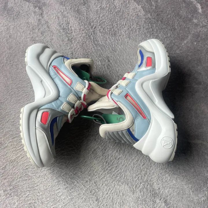 Louis Vuitton Louis Vuitton Archlight Sport Casual Sneakers for Women 0079 Size US 5 / IT 35 - 8 Thumbnail