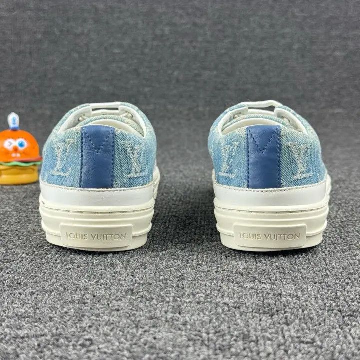 Louis Vuitton Louis Vuitton Stellar Casual Denim Sneakers 0079 Size US 6 / IT 36 - 5 Thumbnail