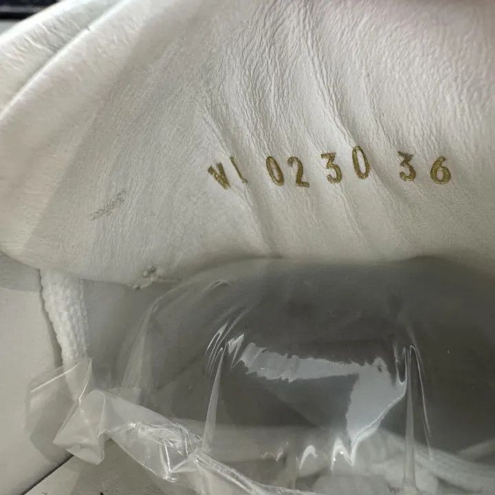 Louis Vuitton Louis Vuitton Stellar White Leather Sneakers 0079 Size US 6 / IT 36 - 10 Thumbnail