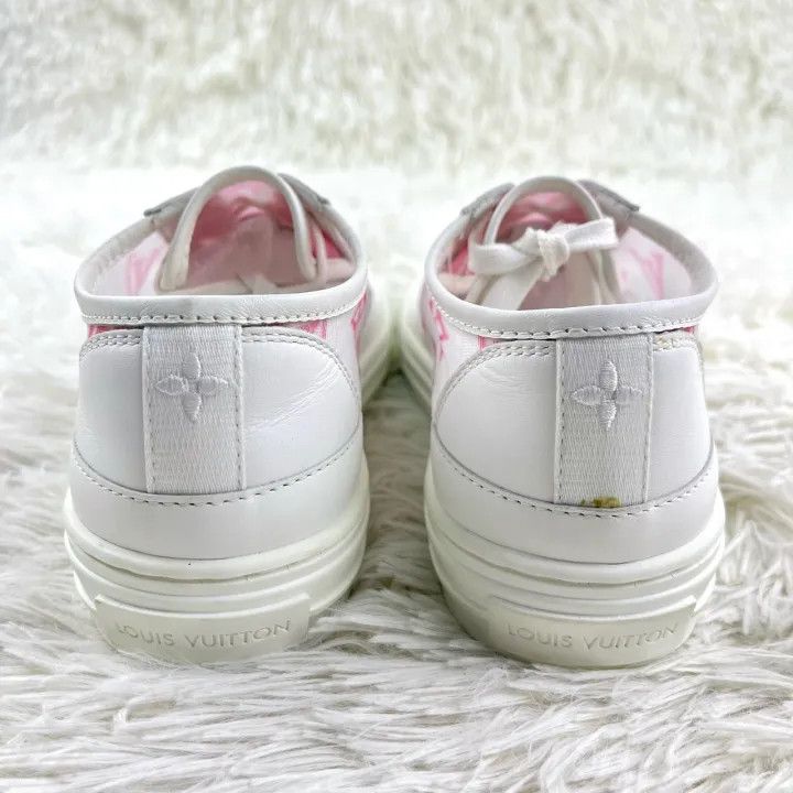 Louis Vuitton Louis Vuitton Stellar Low-Top Fashion Sneakers 0079 Size US 5 / IT 35 - 5 Thumbnail
