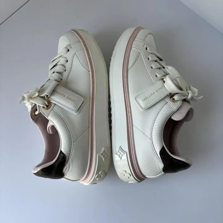 Louis Vuitton Louis Vuitton Time Out Low-Top Fashion Sneakers 0079 Size US 6 / IT 36 - 7 Thumbnail