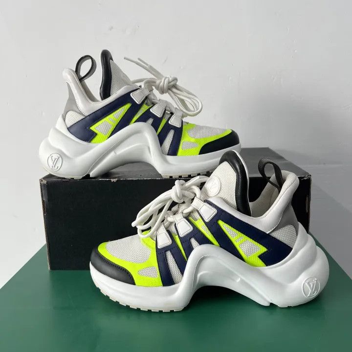 Louis Vuitton Louis Vuitton Archlight Comfortable Casual Sneakers 0079 Size US 5 / IT 35 - 8 Thumbnail