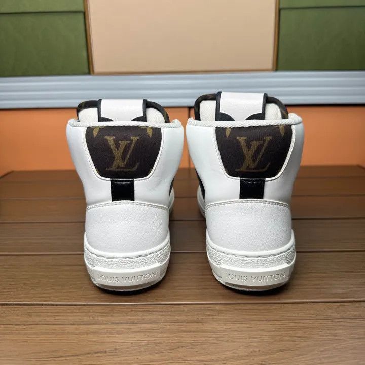 Louis Vuitton Louis Vuitton Charlie High-Top Fashion Sneakers 0079 Size US 5 / IT 35 - 3 Thumbnail