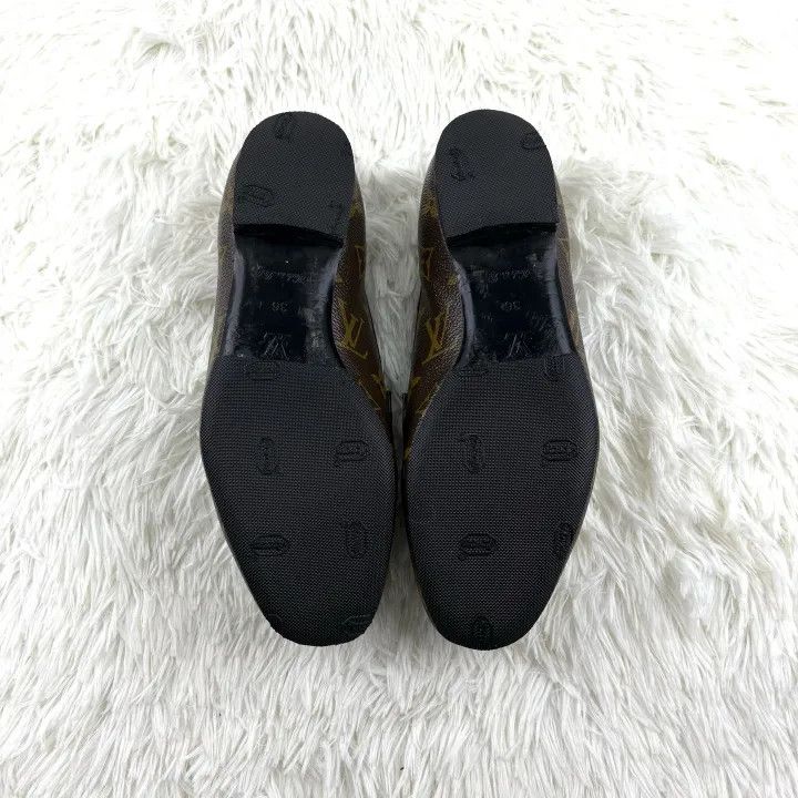 Louis Vuitton Louis Vuitton Brown Monogram Casual Loafers 0079 Size US 6 / IT 36 - 6 Thumbnail
