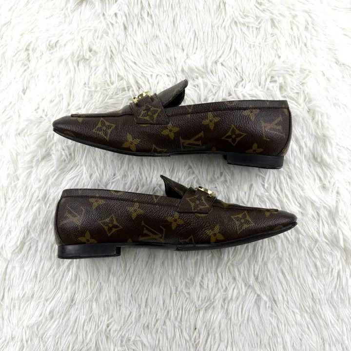 Louis Vuitton Louis Vuitton Brown Monogram Casual Loafers 0079 Size US 6 / IT 36 - 4 Thumbnail