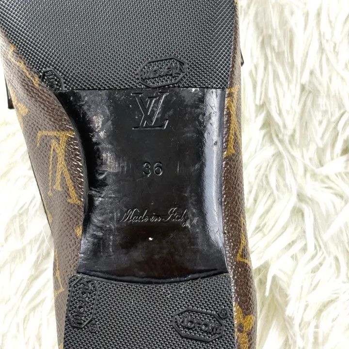 Louis Vuitton Louis Vuitton Brown Monogram Casual Loafers 0079 Size US 6 / IT 36 - 7 Thumbnail