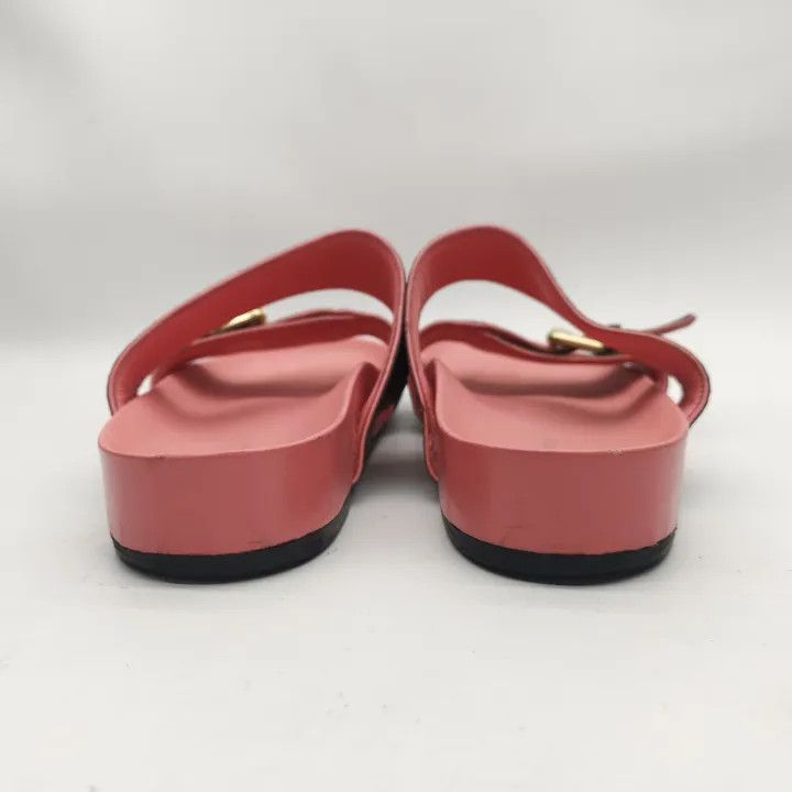 Louis Vuitton Louis Vuitton Pink Flat Slide Sandals 0079 Size US 6 / IT 36 - 3 Thumbnail