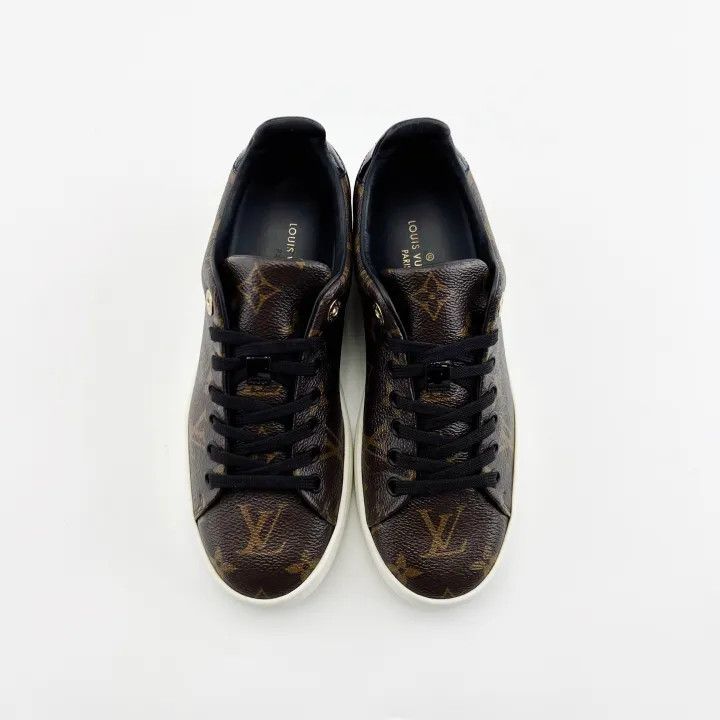 Louis Vuitton Louis Vuitton Monogram Canvas Low-Top Fashion Sneakers 0079 Size US 5 / IT 35 - 2 Thumbnail