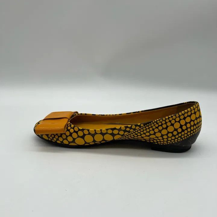 Louis Vuitton Louis Vuitton x Yayoi Kusama Yellow Flats 0079 Size US 6 / IT 36 - 6 Thumbnail