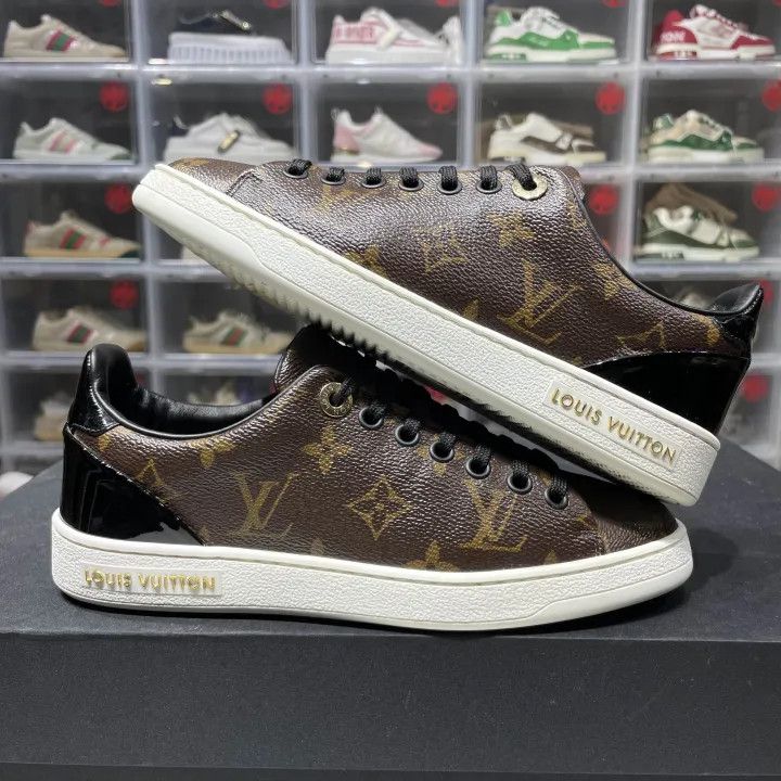 Louis Vuitton Louis Vuitton Frontrow Monogram Fashion Sneakers 0079 Size US 5 / IT 35 - 8 Thumbnail