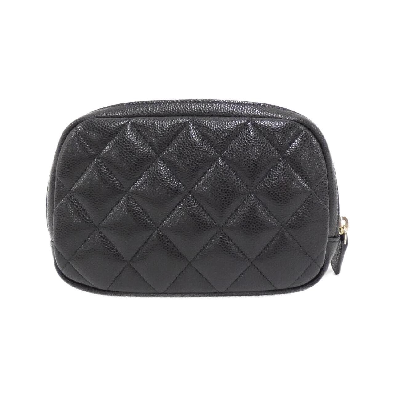Chanel Chanel Chanel Timeless Classic Caviar Skin Pouch Leather Other Size ONE SIZE - 2 Thumbnail