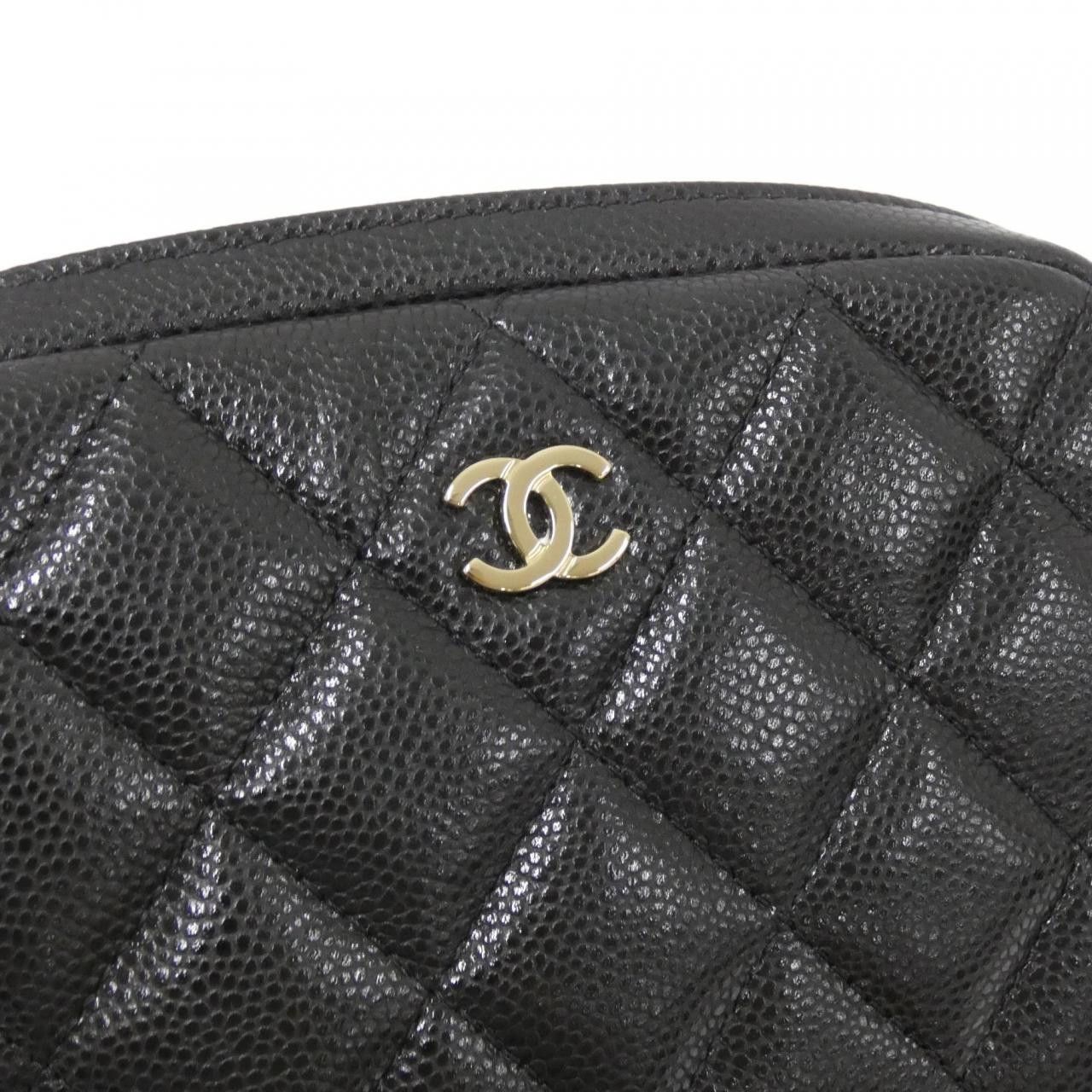 Chanel Chanel Chanel Timeless Classic Caviar Skin Pouch Leather Other Size ONE SIZE - 4 Thumbnail