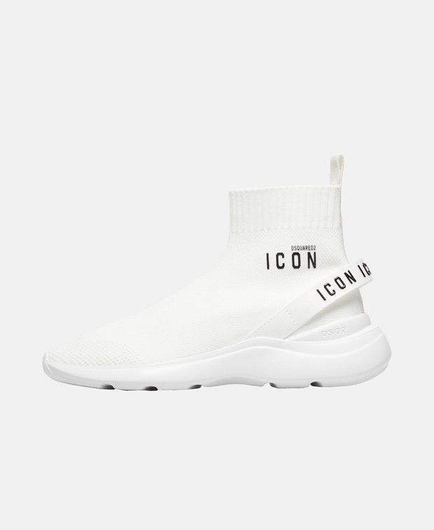 Dsquared2 Be Icon Sneakers Size US 7 / IT 37 - 4 Thumbnail