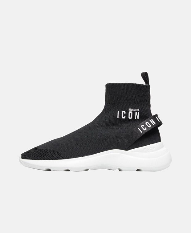 Dsquared2 Be Icon Sneakers Size US 7 / IT 37 - 4 Thumbnail
