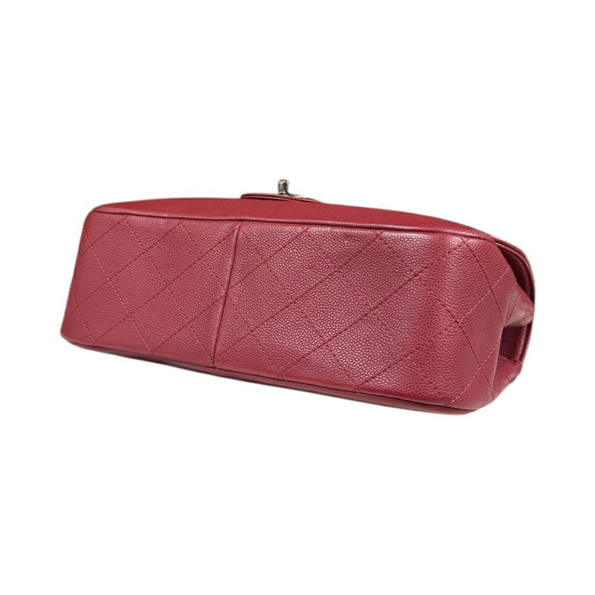 Chanel CHANEL Matelasse Shoulder Bag Leather Red Women's W Chain Size ONE SIZE - 5 Thumbnail