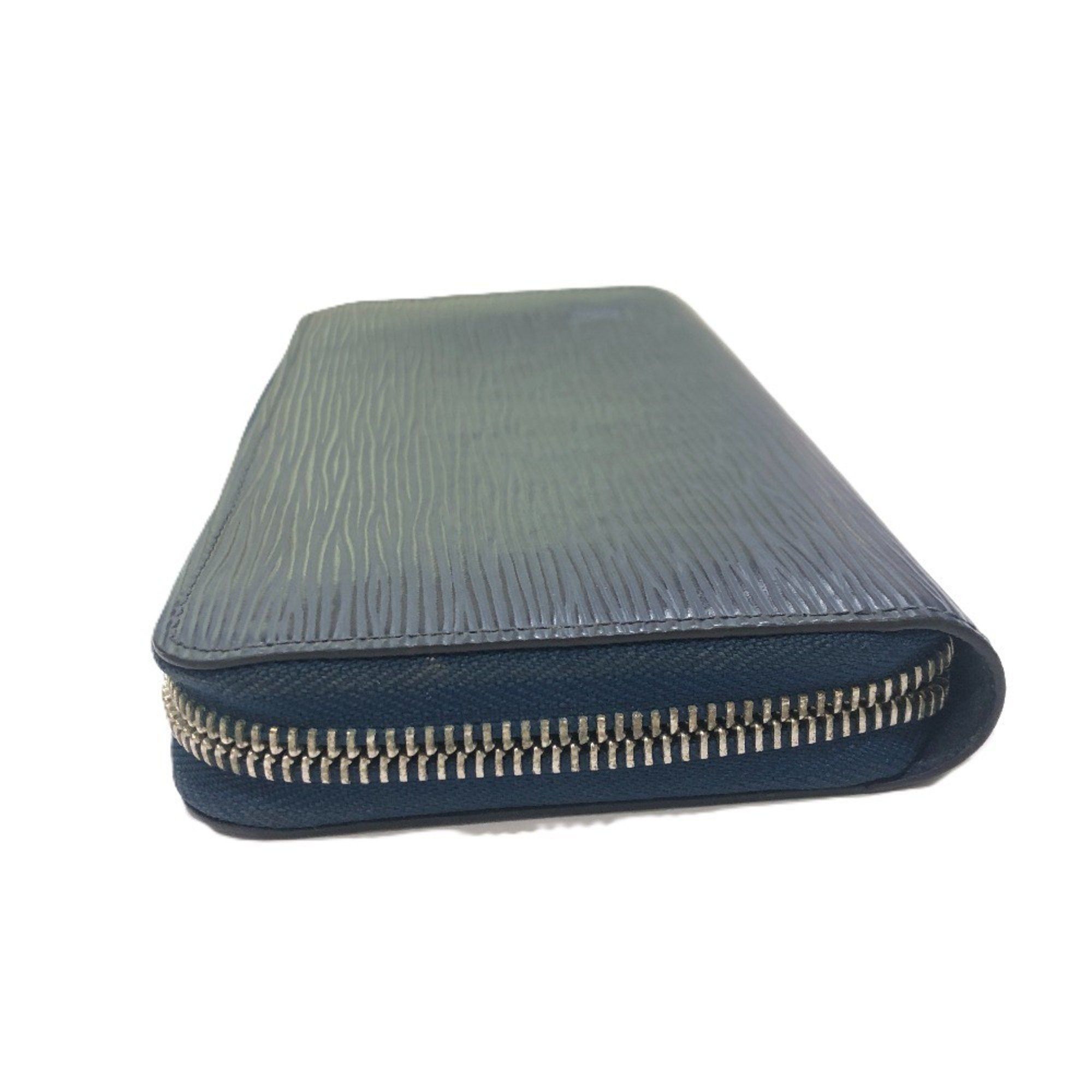 Louis Vuitton LOUIS VUITTON M60307 Epi Leather Zipper Wallet Long Women's Indigo Blue Size ONE SIZE - 4 Thumbnail