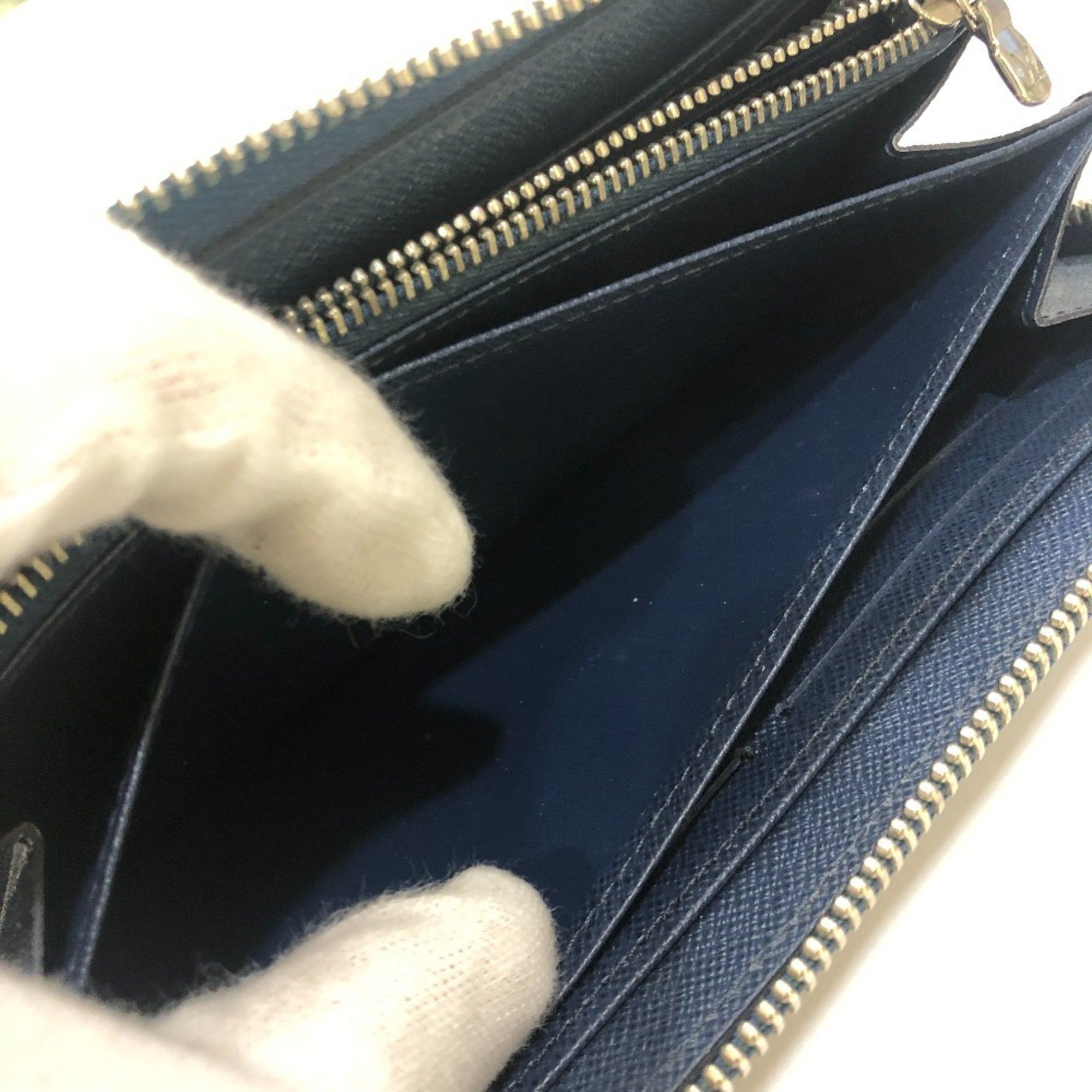 Louis Vuitton LOUIS VUITTON M60307 Epi Leather Zipper Wallet Long Women's Indigo Blue Size ONE SIZE - 10 Thumbnail