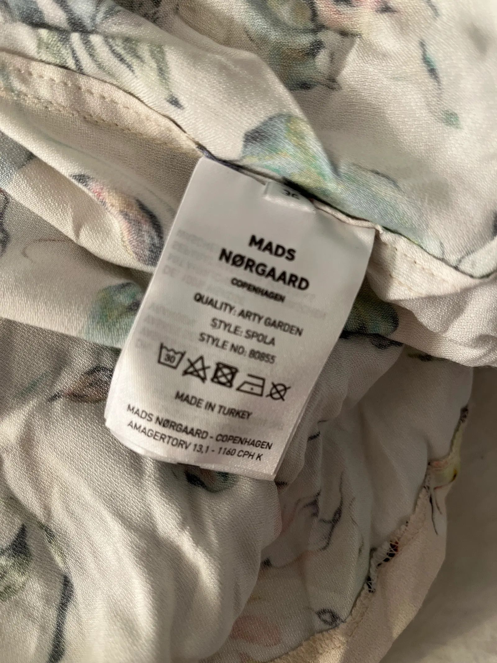 Mads Norgaard Mads Nørgaard Spola Blouse Size XS / US 0-2 / IT 36-38 - 3 Thumbnail