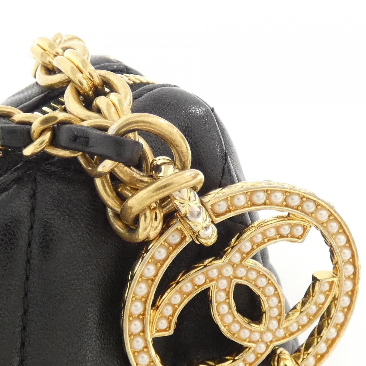 Chanel Chanel Chanel AS3384 Lambskin Shoulder Bag Leather Shoulder Bag AS3384 Size ONE SIZE - 6 Thumbnail