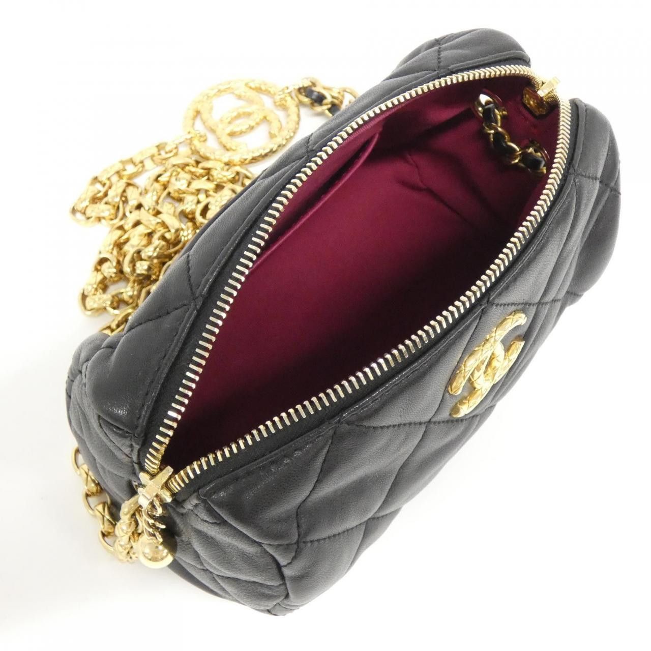 Chanel Chanel Chanel AS3384 Lambskin Shoulder Bag Leather Shoulder Bag AS3384 Size ONE SIZE - 7 Thumbnail