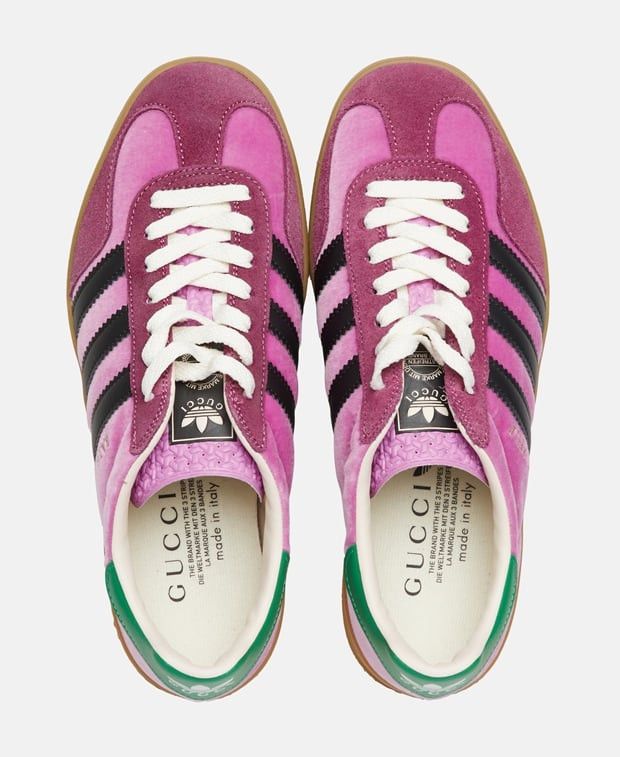 Adidas × Gucci Gazelle Sneakers Size US 4 / IT 34 - 3 Thumbnail
