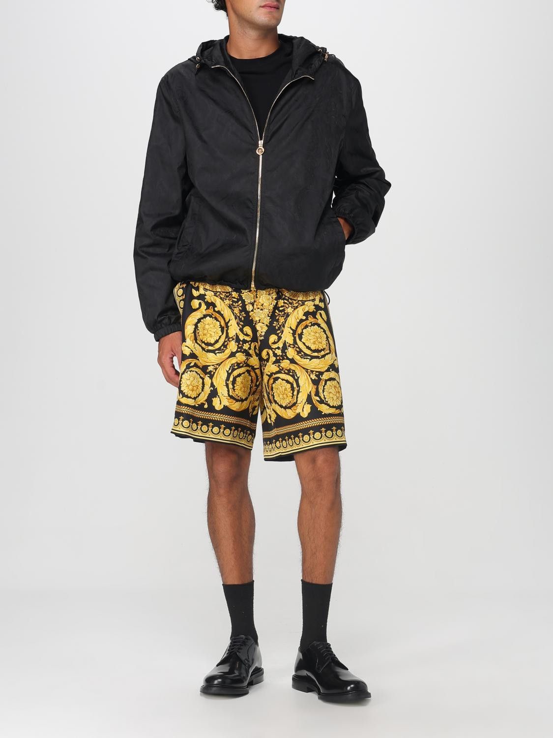 Versace Versace Jacket Men Black Size US XL / EU 56 / 4 - 2 Thumbnail