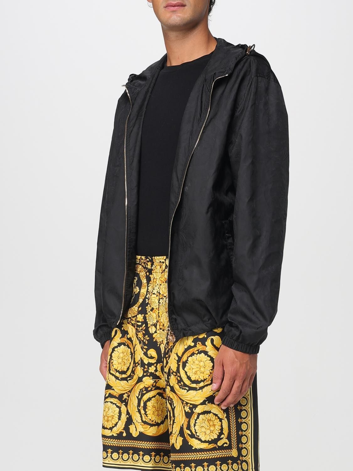 Versace Versace Jacket Men Black Size US XXL / EU 58 / 5 - 4 Thumbnail