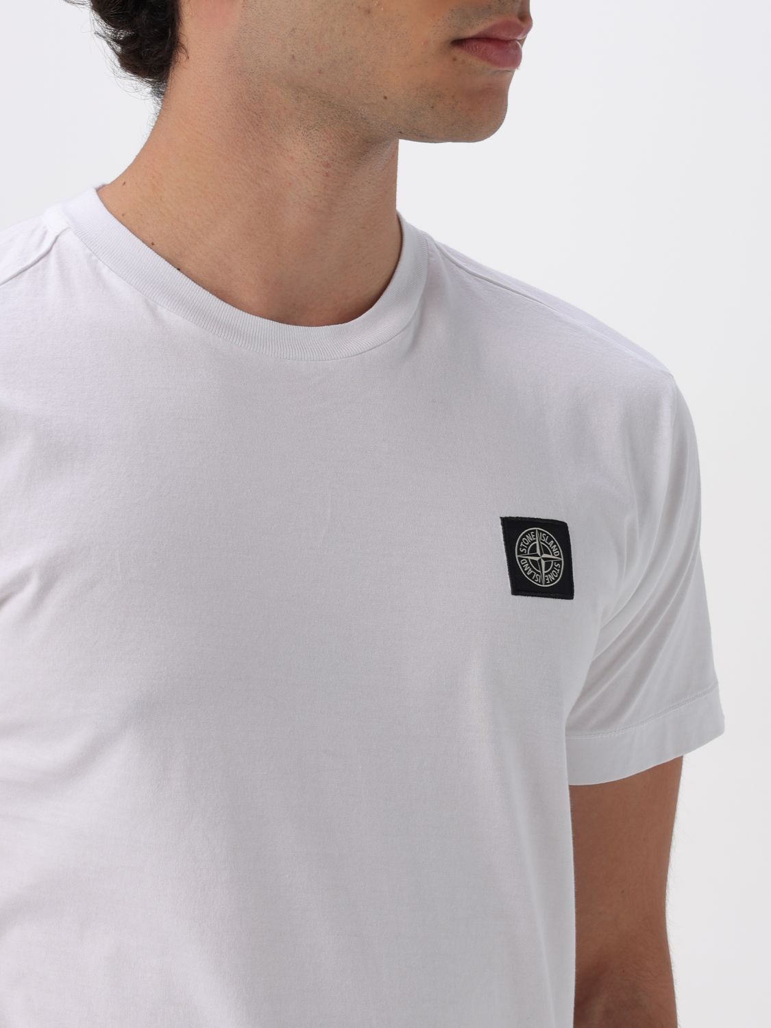 Stone Island Stone Island T-Shirt Men White Size US S / EU 44-46 / 1 - 4 Thumbnail
