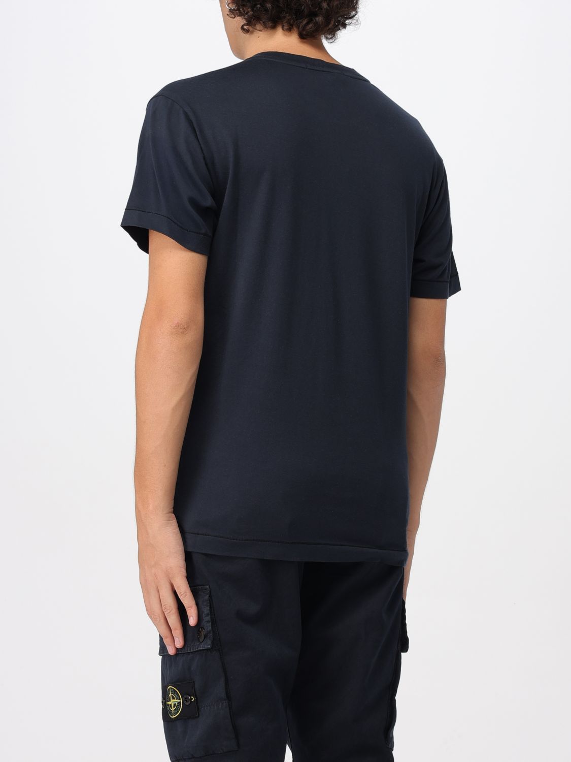 Stone Island Stone Island T-Shirt Men Navy Size US XXL / EU 58 / 5 - 2 Thumbnail