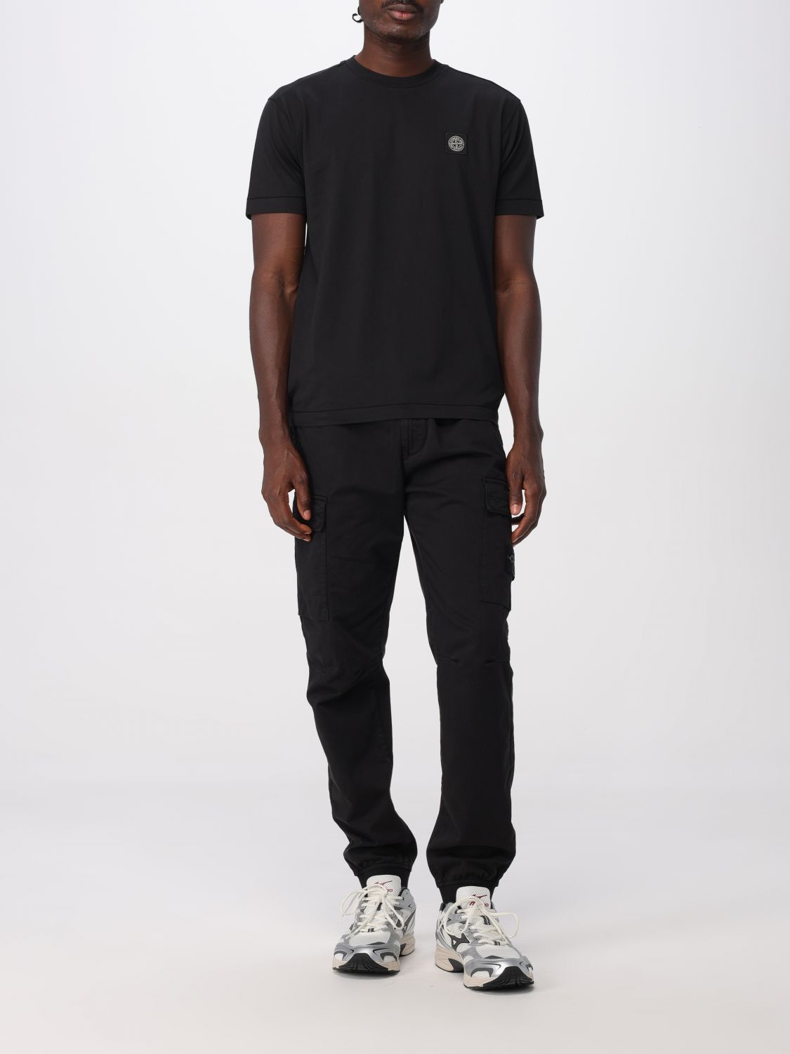 Stone Island Stone Island T-Shirt Men Black Size US M / EU 48-50 / 2 - 2 Thumbnail