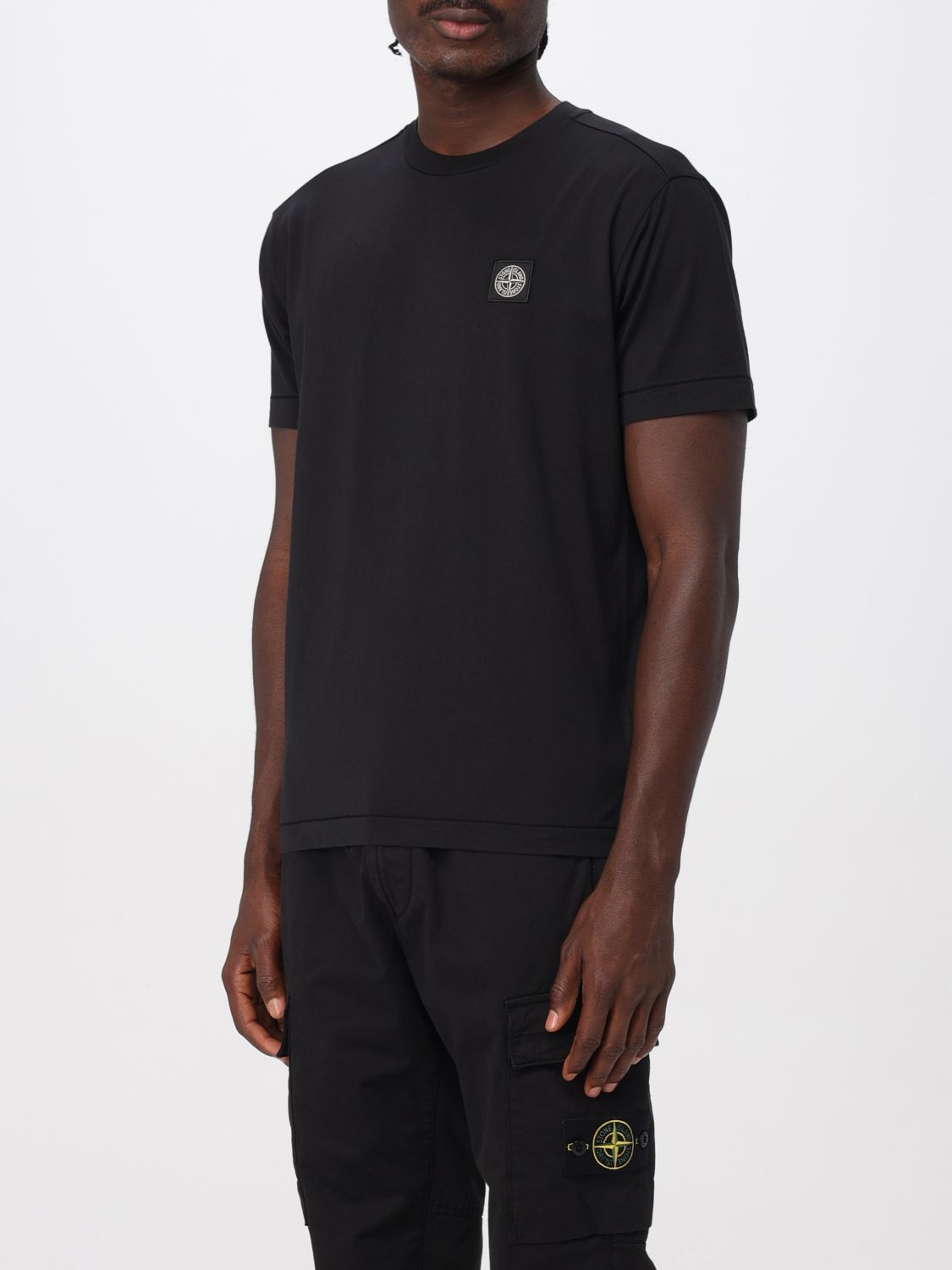 Stone Island Stone Island T-Shirt Men Black Size US XXL / EU 58 / 5 - 4 Thumbnail
