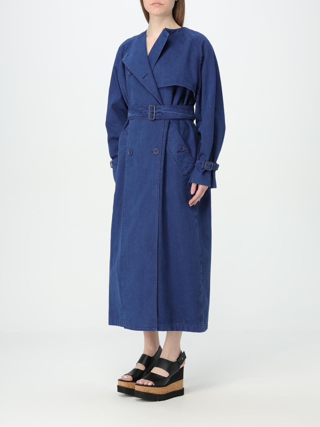 Max Mara Max Mara Jacket Woman Blue Size XS / US 0-2 / IT 36-38 - 3 Thumbnail