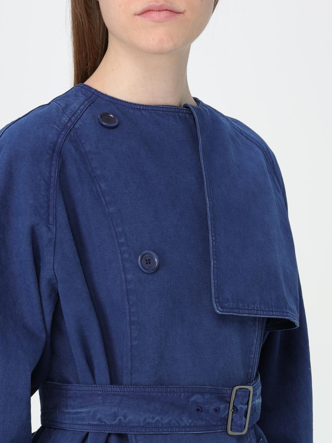 Max Mara Max Mara Jacket Woman Blue Size M / US 6-8 / IT 42-44 - 4 Thumbnail