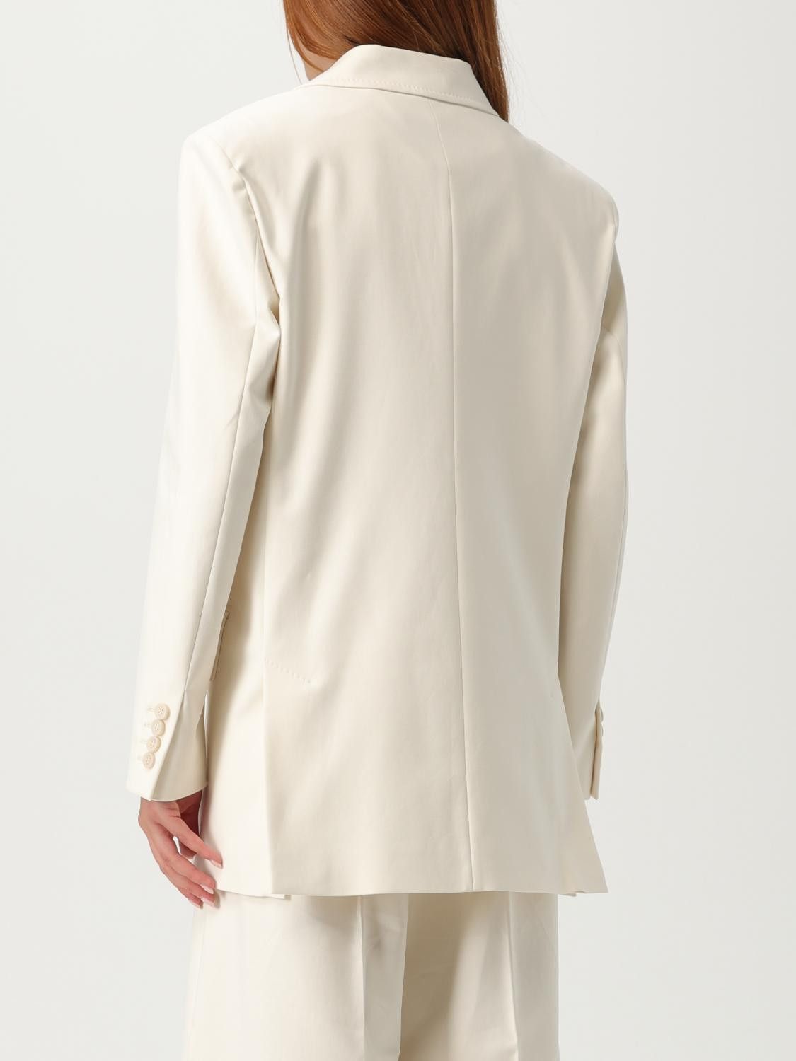 Max Mara Max Mara Jacket Woman White Size M / US 6-8 / IT 42-44 - 3 Thumbnail