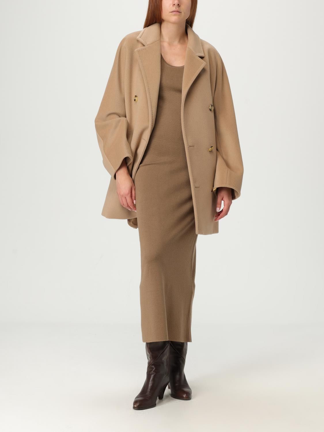 Max Mara Max Mara Jacket Woman Camel Size S / US 4 / IT 40 - 2 Thumbnail